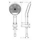 Handduschset Hansgrohe Rainfinity 130 3jet