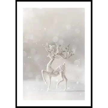 Poster Gallerix Winter Deer Decoration