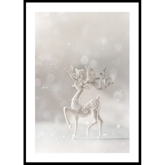 Poster Gallerix Winter Deer Decoration
