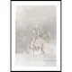 Poster Gallerix Winter Deer Decoration