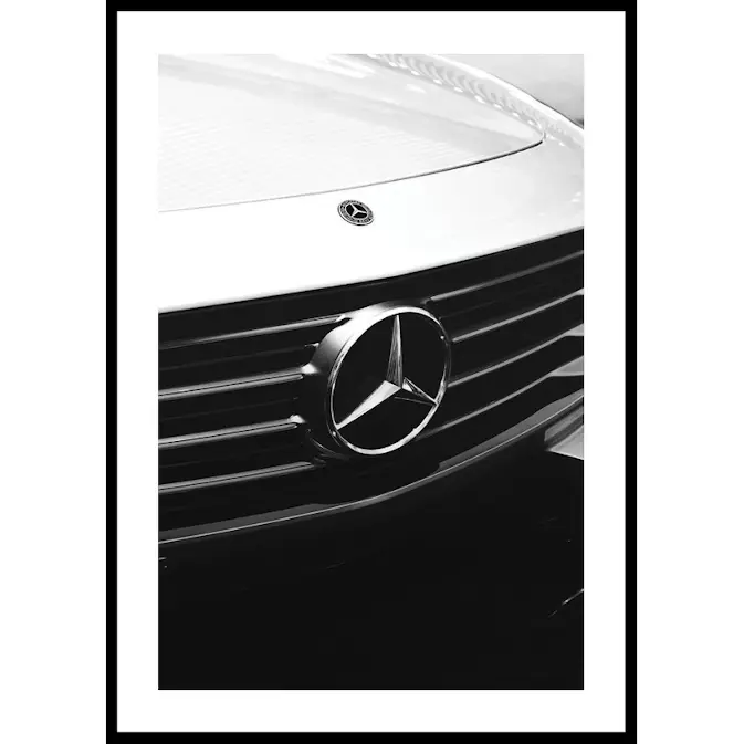 Poster Gallerix Mercedes Benz Emblem