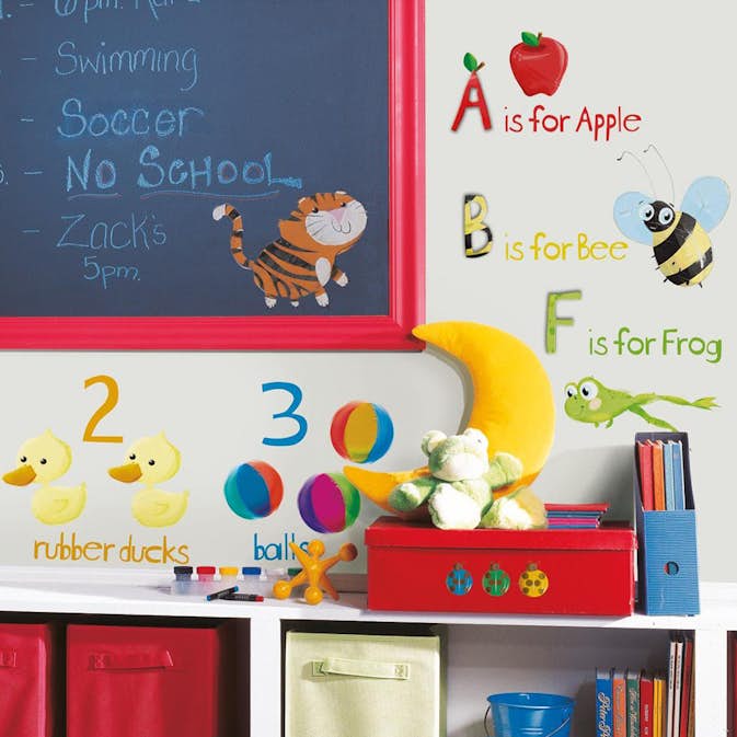 Väggdekor RoomMates Education Station