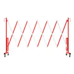 Avgränsare R&R Solutions Expanderbar Mobil Röd/Vit