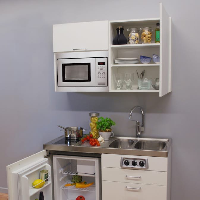 Minikök Borö Trinette Paket 1200 mm för Mikrovågsugn