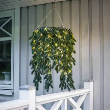 Krans Star Trading Erna Hängande med Dew Drop LED