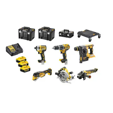 Kombikit DeWalt DCK685P3T 18V 3x5 Ah 3x Tstak 6 Maskiner