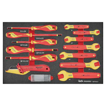 Verktygssats Teng Tools TEFXV17 1000 V