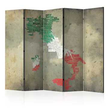 Rumsavdelare Skärmvägg Arkiio Viva Roma! II 225x172 cm