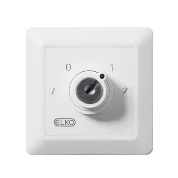 Nyckelbrytare Elko 2-Pol RS Renvit