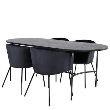 Matgrupp Venture Home San Francisco matbord och Bergen matstol