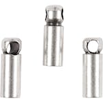 Avslutningshylsa Creativ Company Försilvrad 8x2 mm 10 st/1 Förp