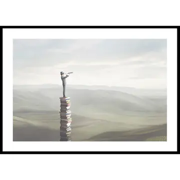 Poster Gallerix Tower Of Books