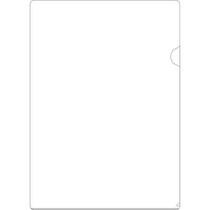 Aktmapp KEBA Folder utan Tryck 0,20 mm