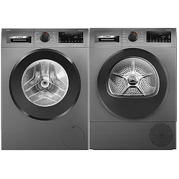 Tvättmaskin och Torktumlare Bosch WGG244RFSN-WQG245DXSN Serie 6