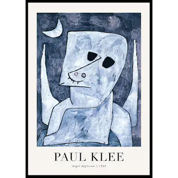 Poster Gallerix Angel Applicant 1939 By Paul Klee