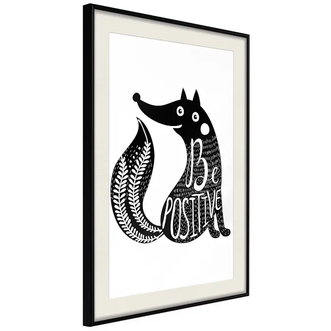 Poster Artgeist Affisch Be Positive