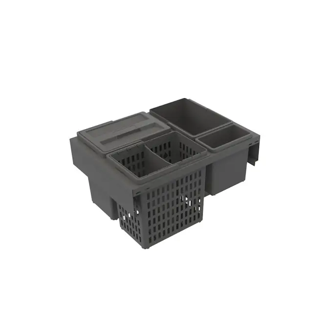 Källsorteringskärhållare Beslag Design Trend 600 Hero