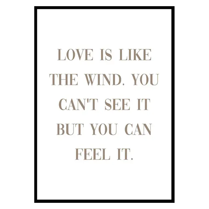 Poster Gallerix Like The Wind