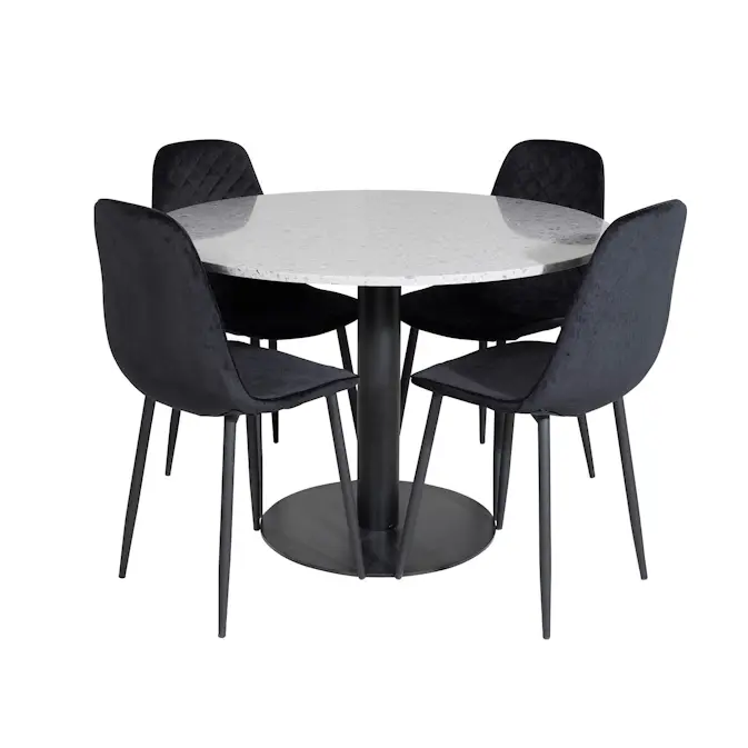 Matgrupp Venture Home Roxanna med 4 Phoi Stolar Runt