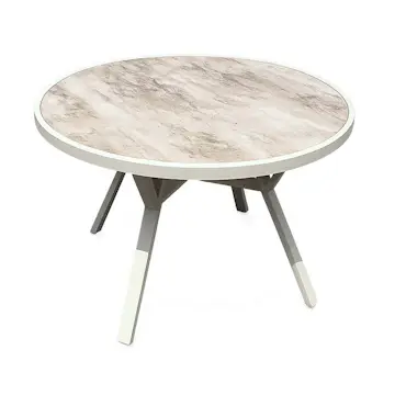 Trädgårdsbord Baltic Garden Palermo rund Ø110 cm