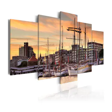 Tavla Arkiio Port Of Hamburg