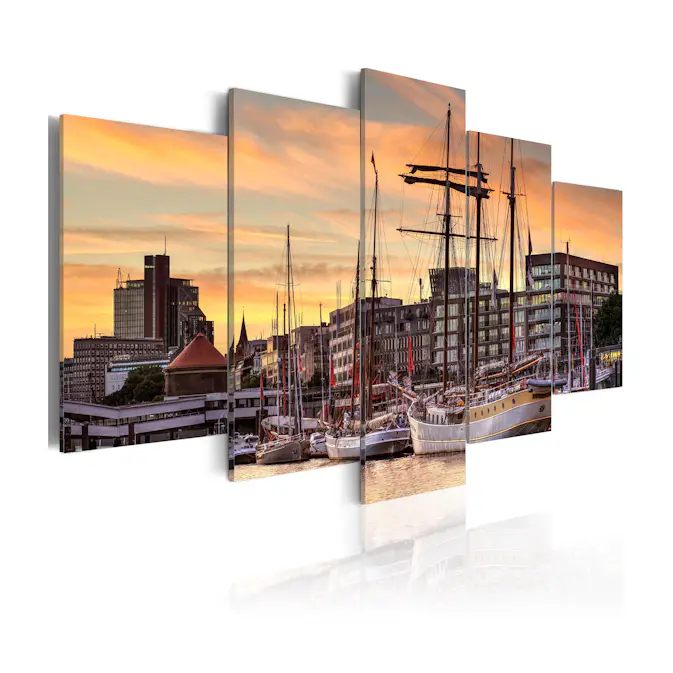 Tavla Arkiio Port Of Hamburg