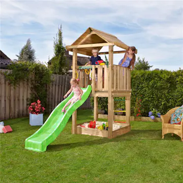 Lektorn Jungle Gym House inkl. rutschkana