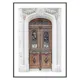 Poster Gallerix Brown Double Door