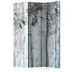 Rumsavdelare Skärmvägg Arkiio Rustic Boards 135x172 cm