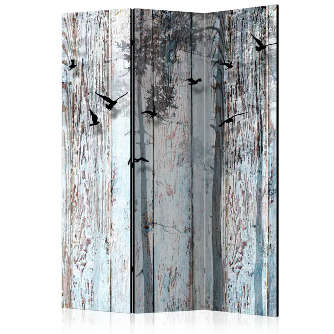 Rumsavdelare Skärmvägg Arkiio Rustic Boards 135x172 cm