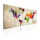 Tavla Arkiio World Map Painted World