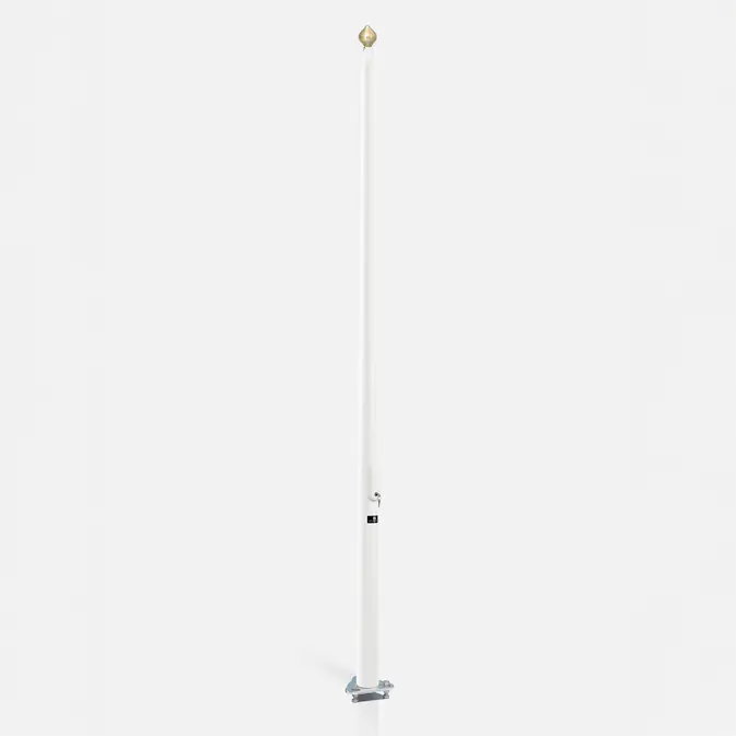 Flaggstång Formenta ISS med Lås