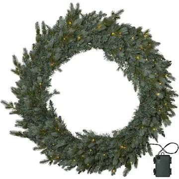Krans Star Trading Greyland 100 cm LED-Ljuskrans