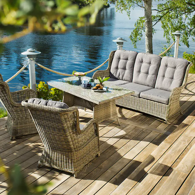 Utebord Hillerstorp Hampton 80X150 cm