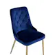 Matstol Venture Home Velvet Deluxe Matt Mässing Ben