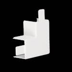 L-Vinkel till Matarkanal Hager LF/LFH 30 x 30 mm Halogenfri Vit RAL 9016