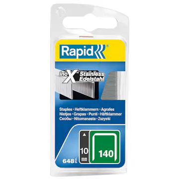 Häftklammer Rapid 140/10 mm 648 st RFR SB