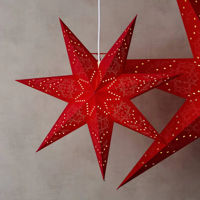 Adventsstjärna Star Trading Sensy Papperstjärna 54 cm