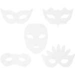 Teatermasker Creativ Company Vit 16 St/1 Förp