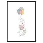 Poster Gallerix Animals And Balloons No4