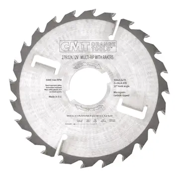 Klyvsågklinga CMT Orange Tools ATB +4 W