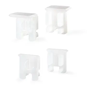 Ändavslut Beslag Design LED-profil Apex 2x2-pack