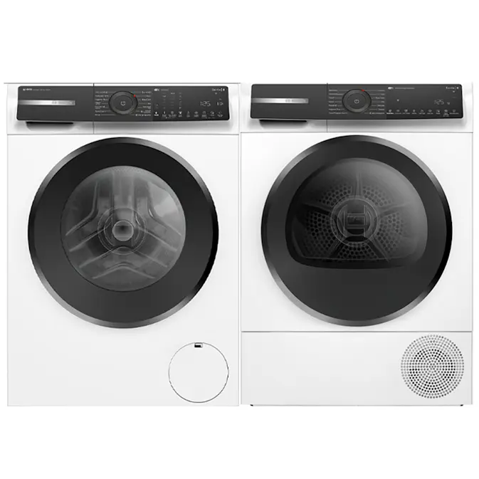 Tvättmaskin med Torktumlare Bosch WGH256AESN-WQH245B9SN Serie 6 i-DOS Vit