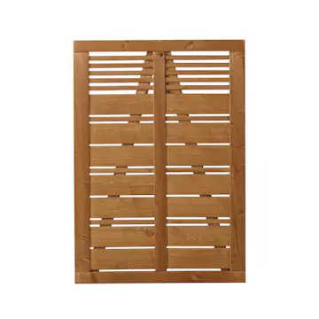 Skärmgrind PLUS Silence 100x140 cm Teak