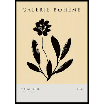 Poster Gallerix Galerie Boheme No3