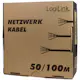 Nätverkskabel LogiLink Installation CAT6 U/UTP 100 m