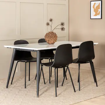 Matgrupp Venture Home Jolie med 4 Ardi Stolar