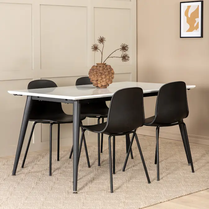 Matgrupp Venture Home Jolie med 4 Ardi Stolar