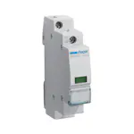 Signallampa Hager 230 V AC i Modulutförande Grön
