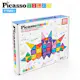 Magnetplattor Picasso Tiles 61 bitar Mini